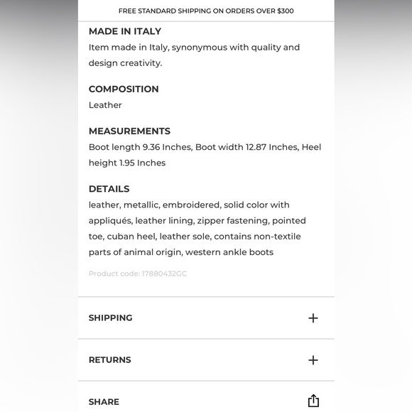 JD Julie Dee | Western Ankle  Boots | Brown leather gold metallic  | women 39 - Picture 15 of 15